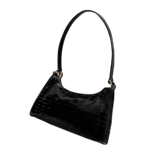 Black handbag bella for women