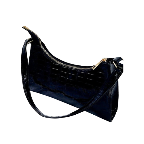 Black handbag bella for women
